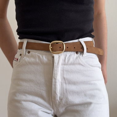 Massimo Dutti Leather Belt