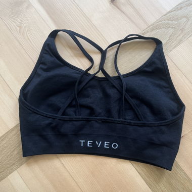 Reggiseno sportivo TEVEO nero