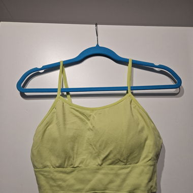Neon green top
