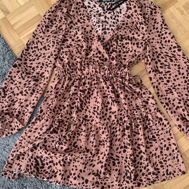Robe Missguided imprimé léopard