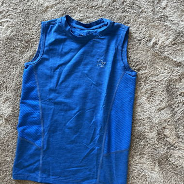 Debardeur sportif bleu