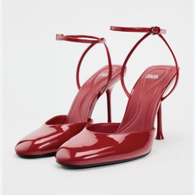 Zara red Heels 39
