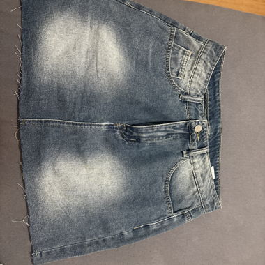 Mini gonna in jeans