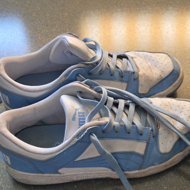 Puma Sneaker blau/weiss