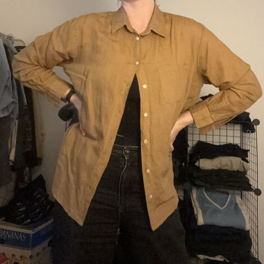 Chemise camel