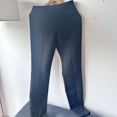 Pantaloni eleganti neri in tessuto