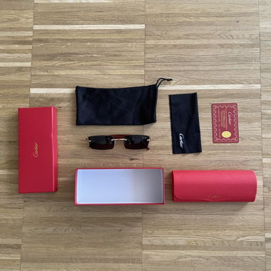 Cartier-Sonnenbrille, neu