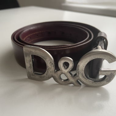 Brown Leather Belt Dolce & Gabbana