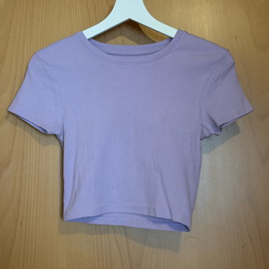 lila Crop Top 