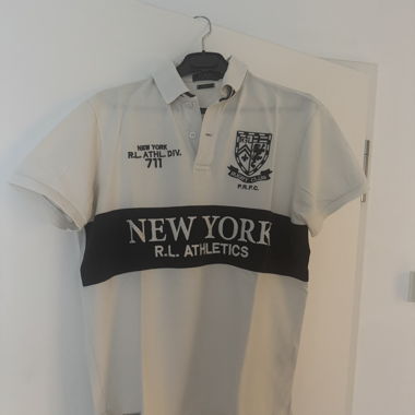 Polo bianca e nera New York