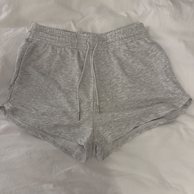Shorts in felpa grigi