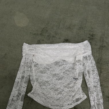 Mesh top white