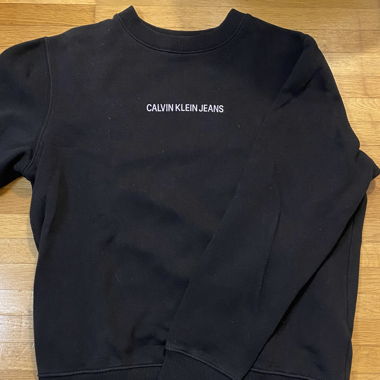 Felpa Calvin Klein, nero, taglia M