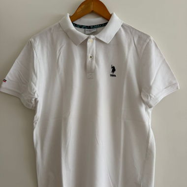 U.S. Polo Assn. Poloshirt weiss