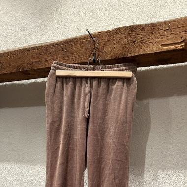 Stoffhose samt