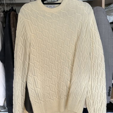 Beiger Strickpulli MNG MANGO