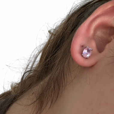 Pinke Ohrstecker