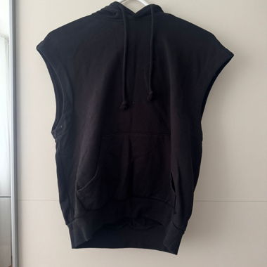 Pullover ärmellos - schwarz  