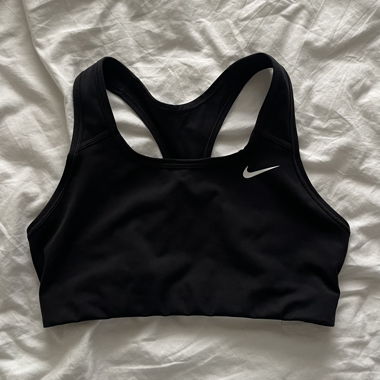 Reggiseno sportivo Nike nero