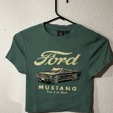 Ford Mustang Crop T-Shirt