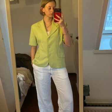 Caroll Paris Lime Blazer
