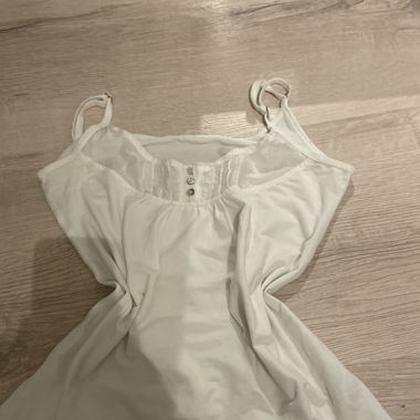 Vintagetop weiss