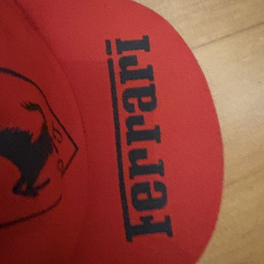 Red Ferrari cap