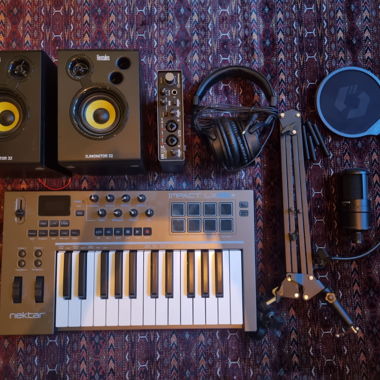 Komplettes Home-Studio-Set - Fast wie neu!