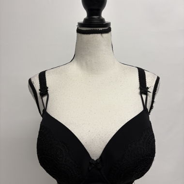Reggiseno Beldona con ferretto pizzo nero 75F