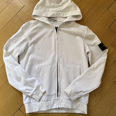 Stone Island Hoodie in Weiss