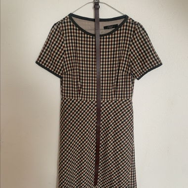 Weekend MaxMara Dress with Check Pattern