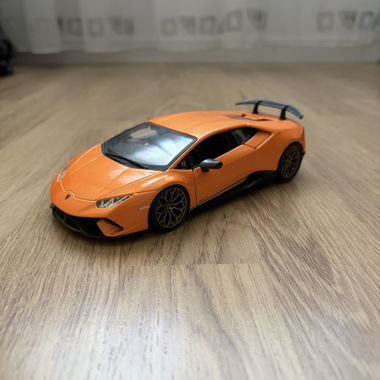 Miniature Lamborghini orange