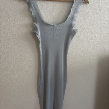 Ärmelloses Strickkleid