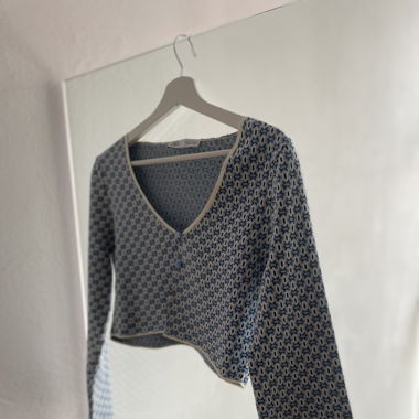 Bluse Zara Crop 70‘s