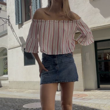 Bershka Off-Shoulder Top