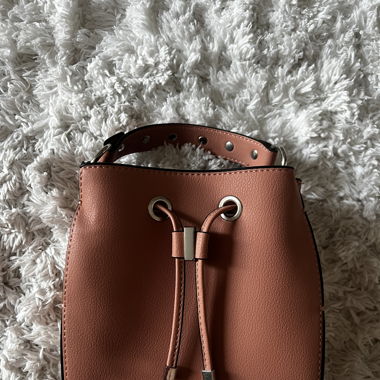 Pink evening bag
