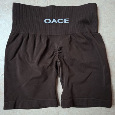 Oace Scrunch Sportshorts braun Gr.XS