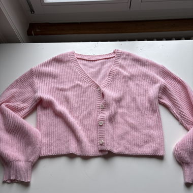 Cardigan rosa