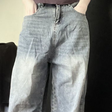 Jeans baggy washed