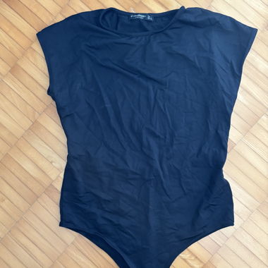 Body noir avec dos ouvert