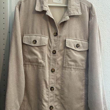 Cordjacke light pink L