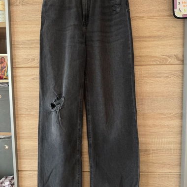 Trendige H&M schwarze Jeans