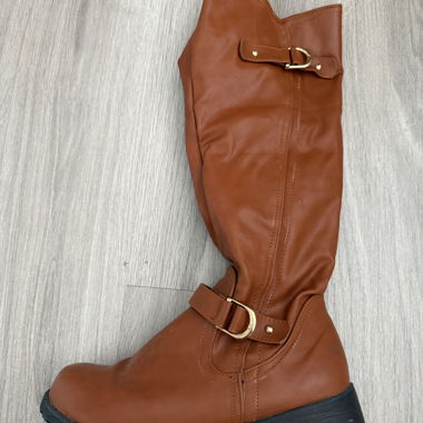 Braune Kniehohe Boots