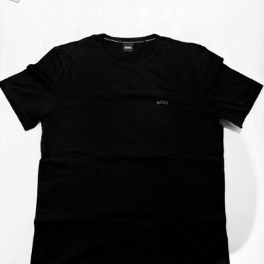 T-shirt Boss noir 