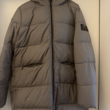 Manteau en duvet ECOALF gris