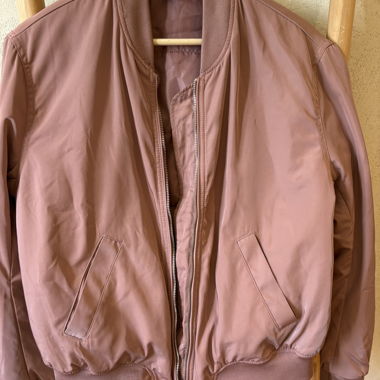 Giacca bomber rosa