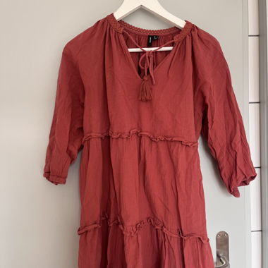 Boho dress with 3/4 sleeves