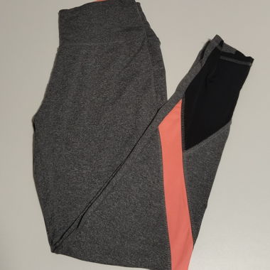 Sport Leggings grey/coral Gr. 38