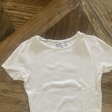 Shirt weiss kurzarm 