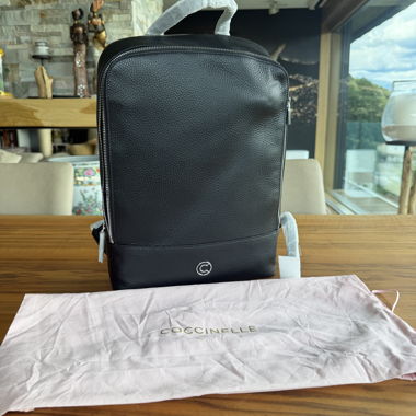 Schwarzer Coccinelle-Rucksack